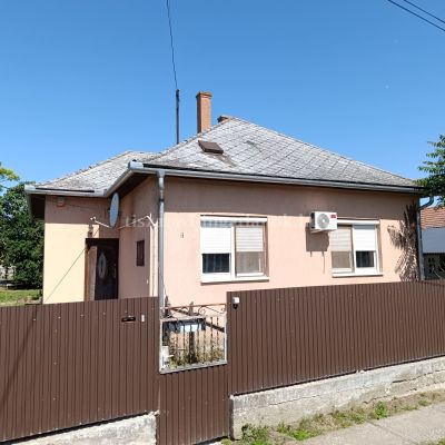 Csal&aacute;di h&aacute;z elad&oacute; a fő &uacute;ton